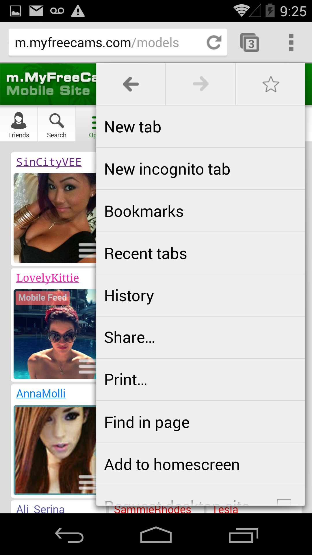 MyFreeCams Mobile App - Wiki.MyFreeCams.com