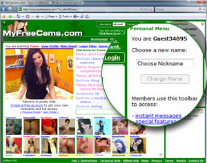 Myfree Cams Group Show